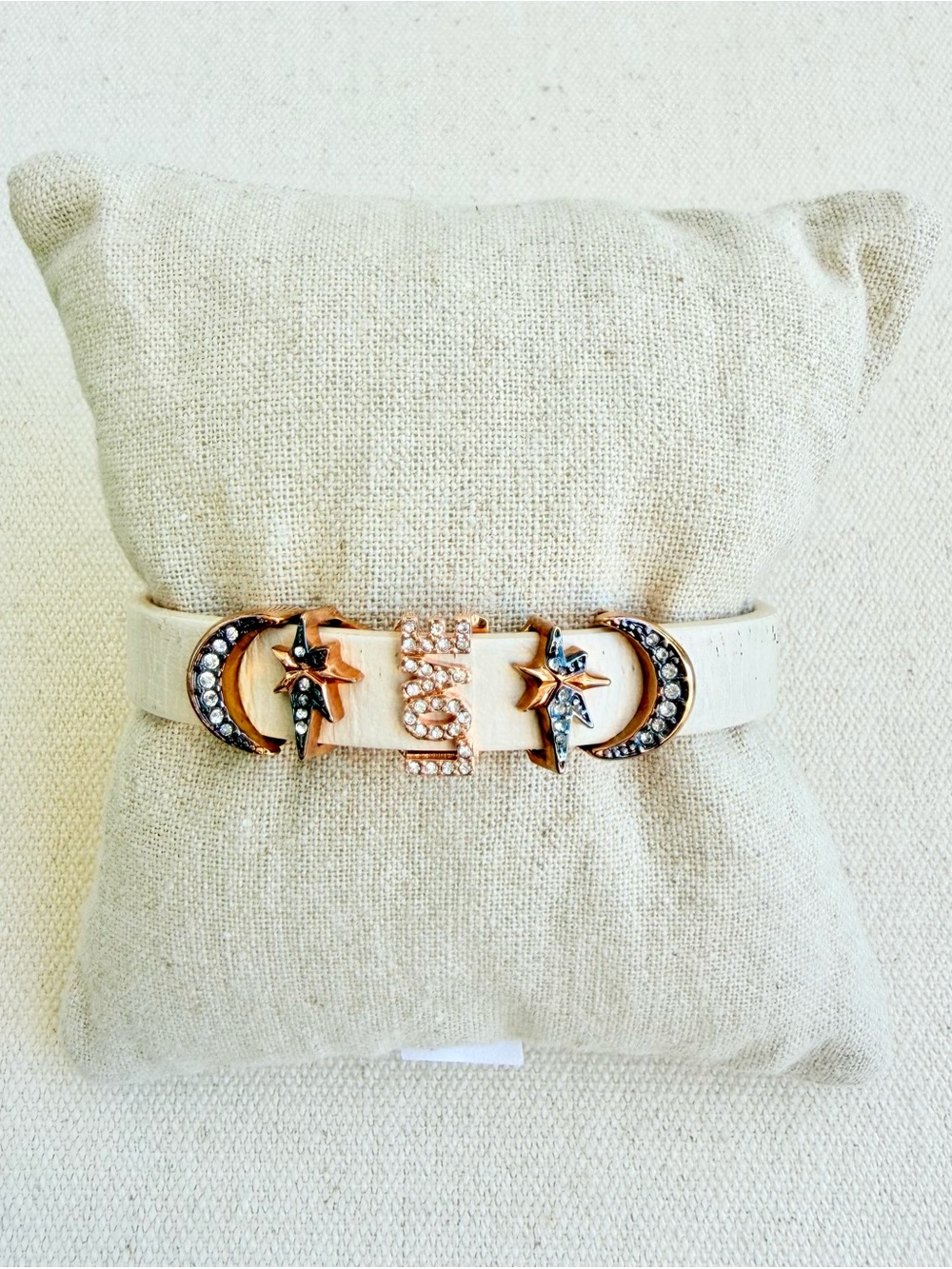 *Love, Moon & Stars Charm Bracelet Ideas* Available in my Closet KEEP COLLECTIVE